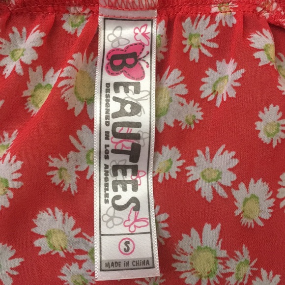 Sea-through cover up shirt. - Picture 3 of 4